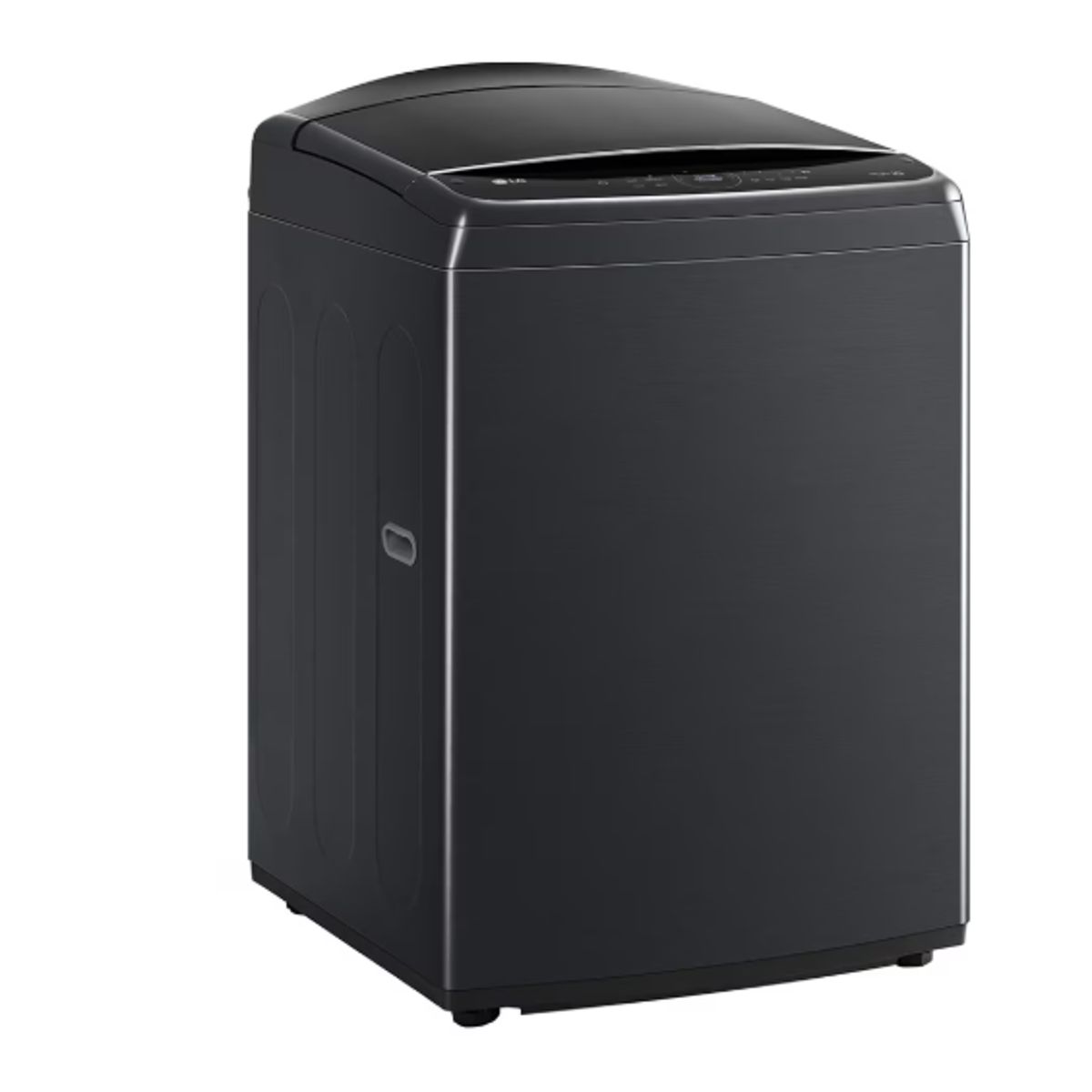 LG - Lavadora de 23kg carga superior AI DD con 6 Motion y Smart Diagnosis, Negro Plateado