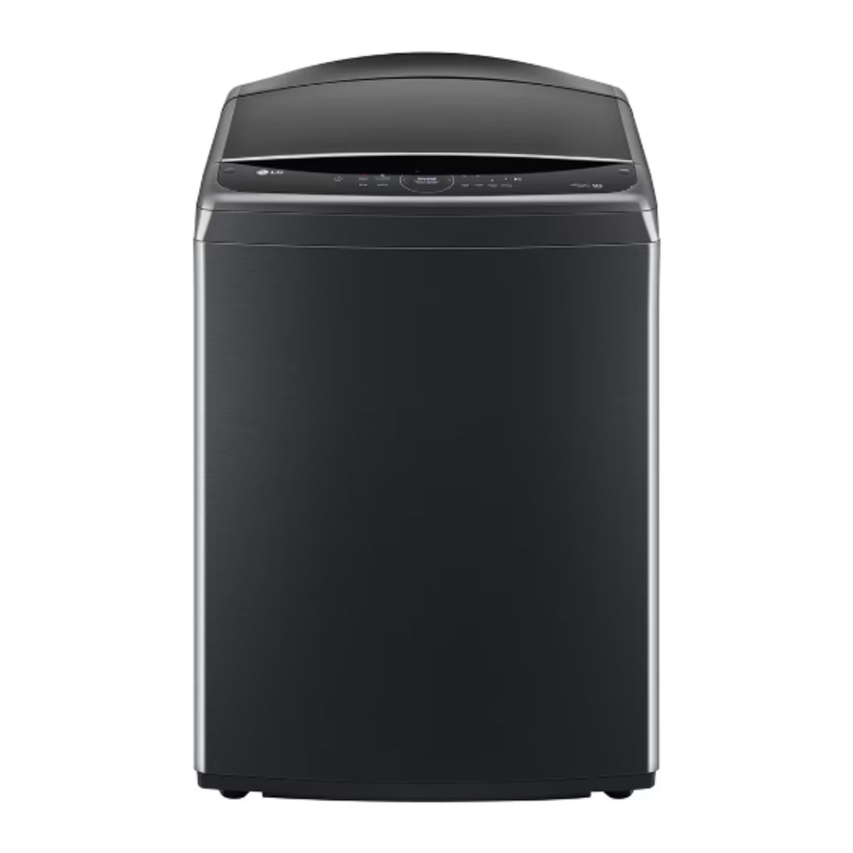 LG - Lavadora de 25kg carga superior AI DD con 6 Motion y Smart Diagnosis, Negro Plateado
