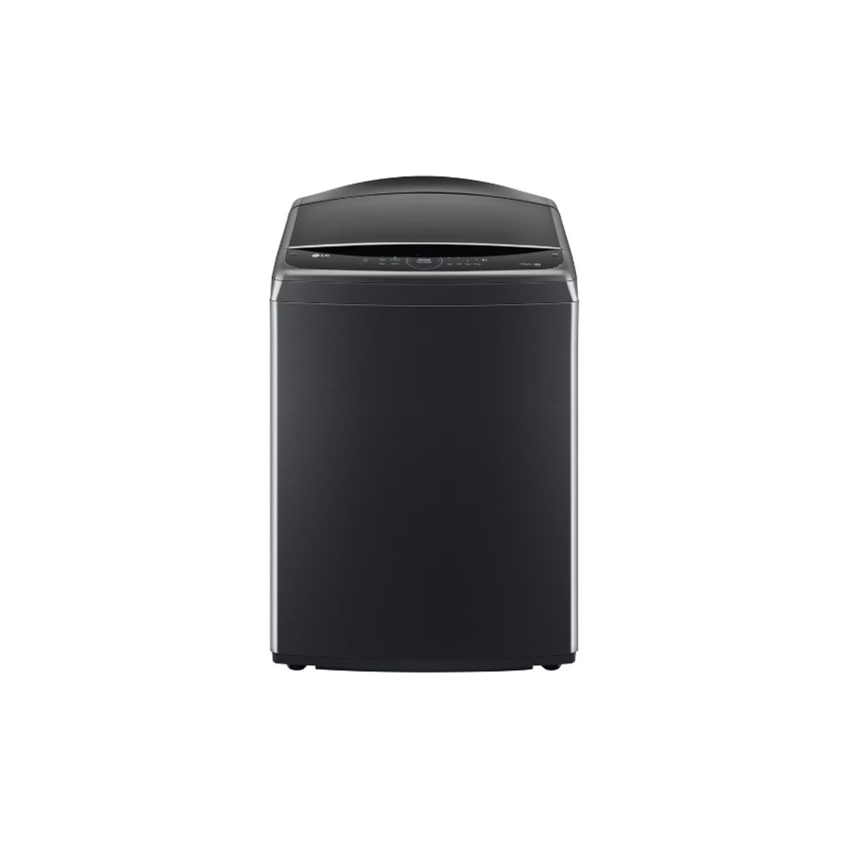 LG - Lavadora de 25kg carga superior AI DD con 6 Motion y Smart Diagnosis, Negro Plateado