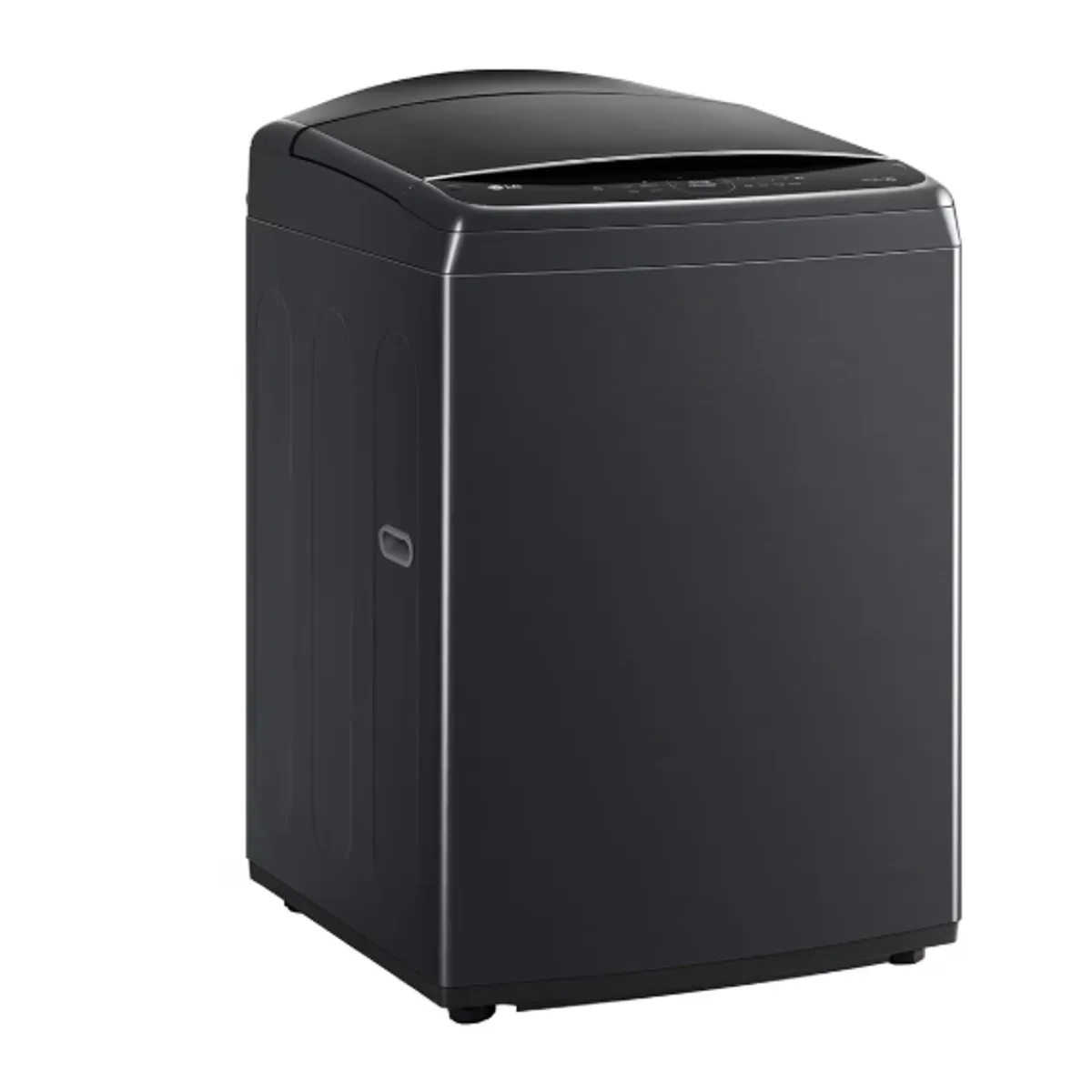 LG - Lavadora de 25kg carga superior AI DD con 6 Motion y Smart Diagnosis, Negro Plateado