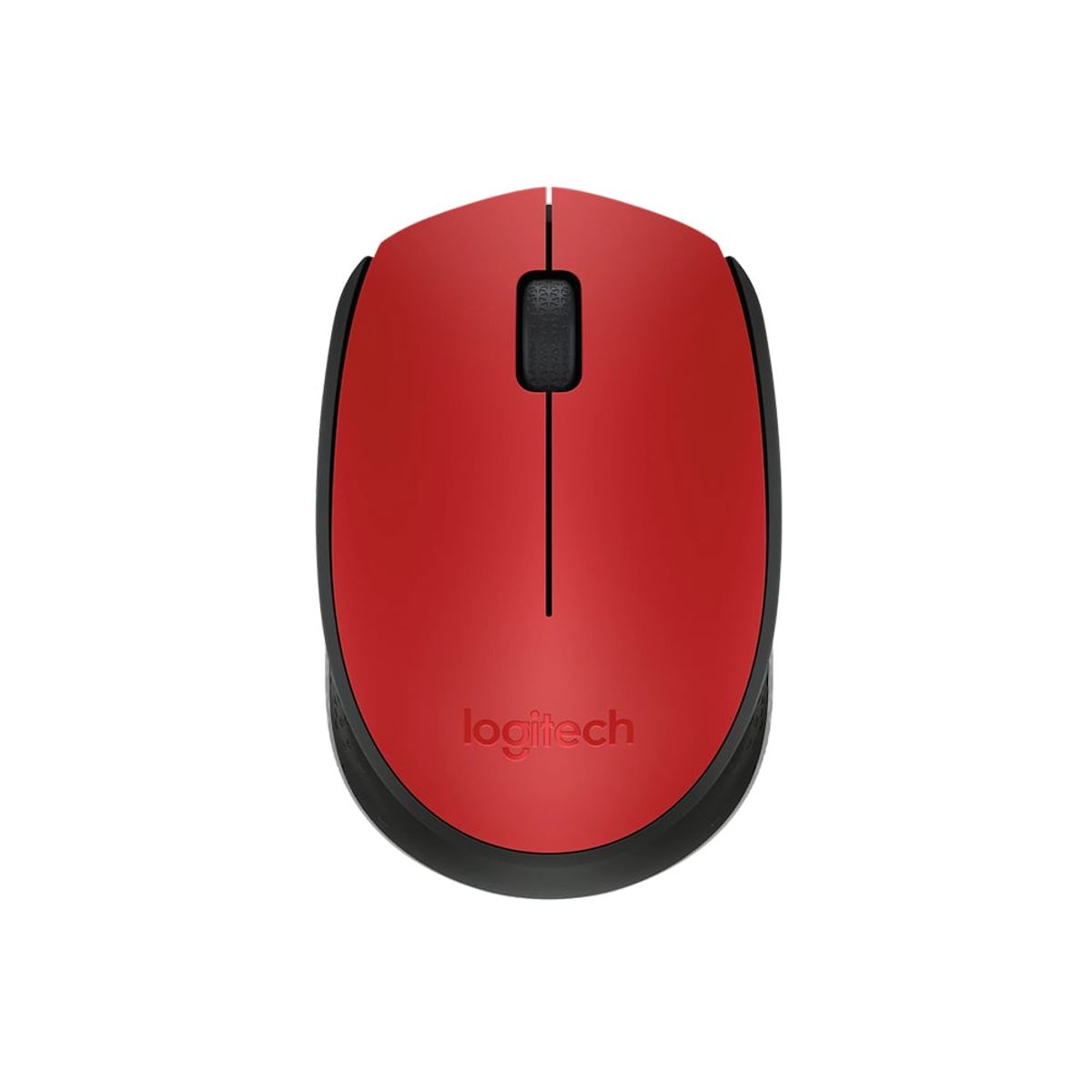 LOGITECH - Mouse Logitech Inalambrico  M170 Rojo
