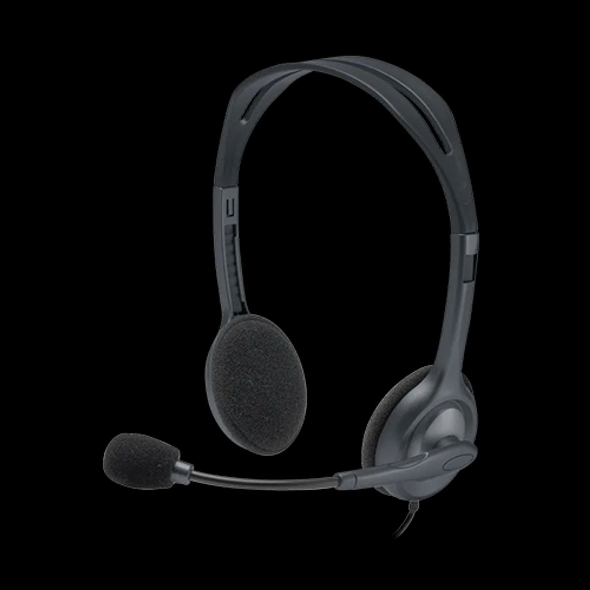 LOGITECH - Audífono Micrófono Logitech H111 Plateado