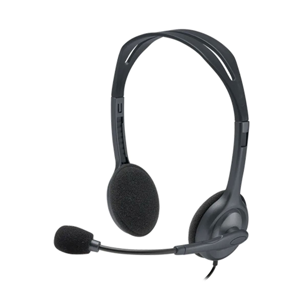 LOGITECH - Audífono Micrófono Logitech H111 Plateado