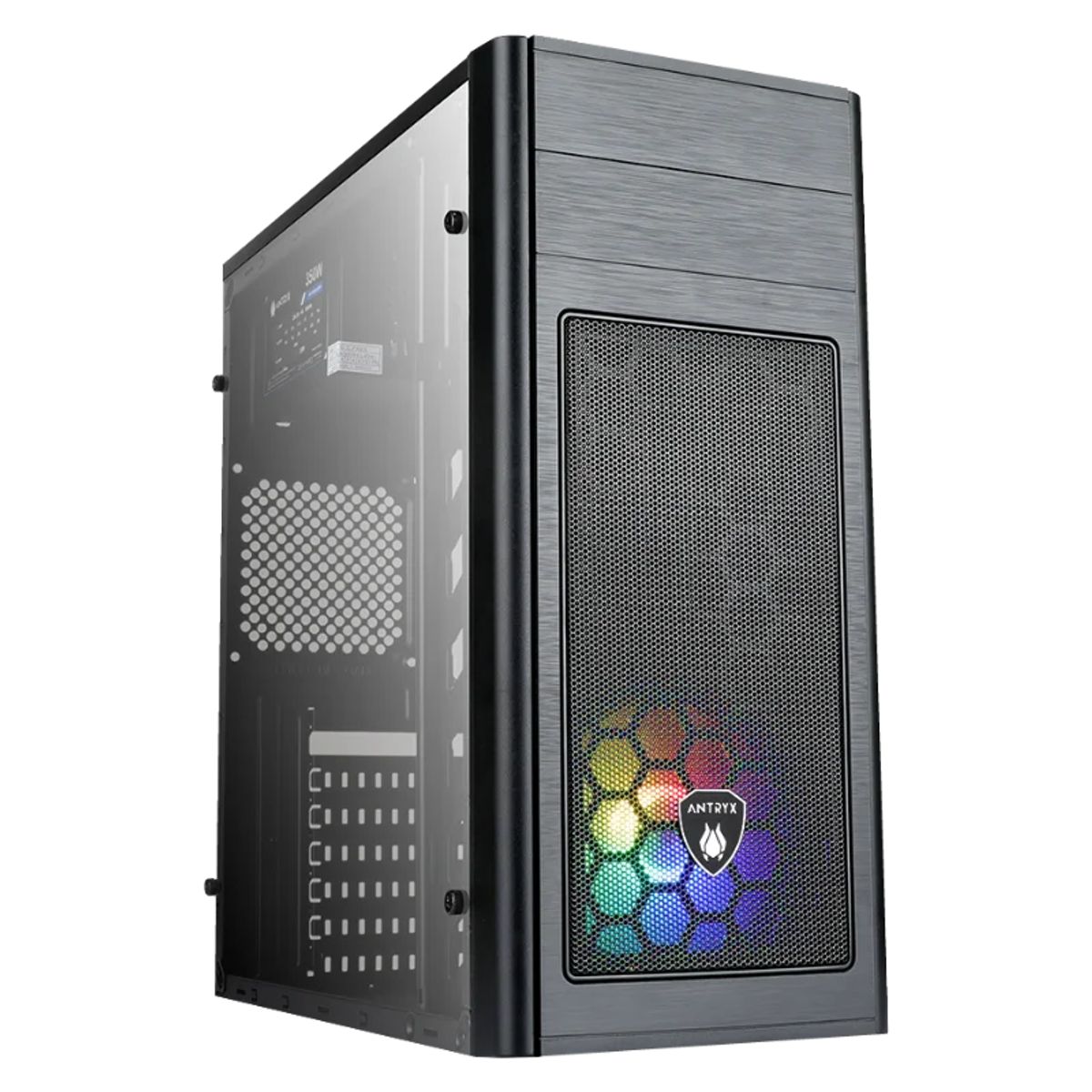 ANTRYX - Case Antryx Elegant 680 350W C/ Ventana USB 3.0 BLACK