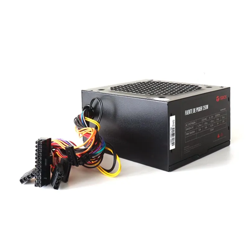TEROS - Fuente de Poder Teros 250W TE-7026N Micro ATX