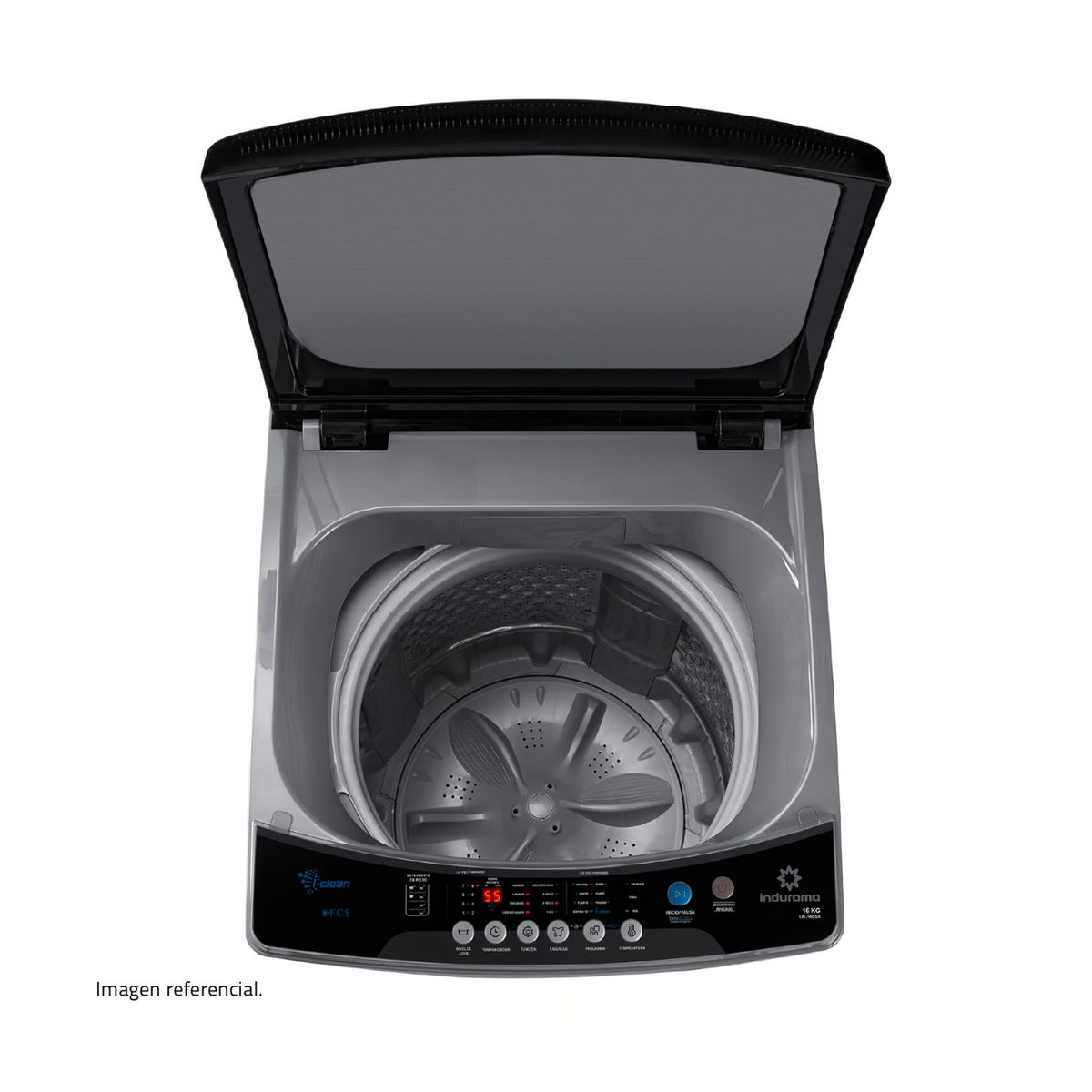 INDURAMA - Lavadora Indurama Automat 16 Kg LRI-16DGR