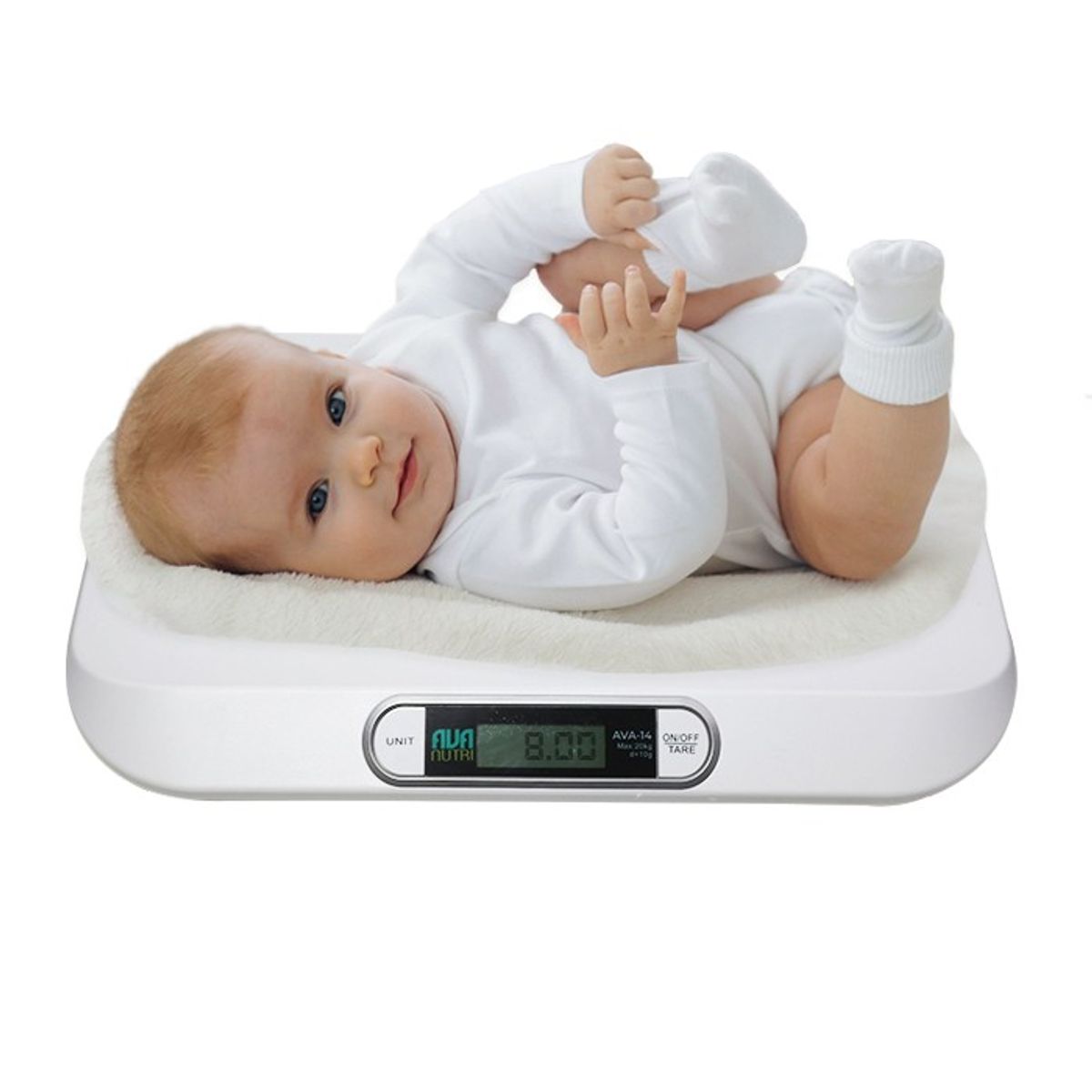 GENERICO - BALANZA PEDIÁTRICA DIGITAL SLIM A PILAS