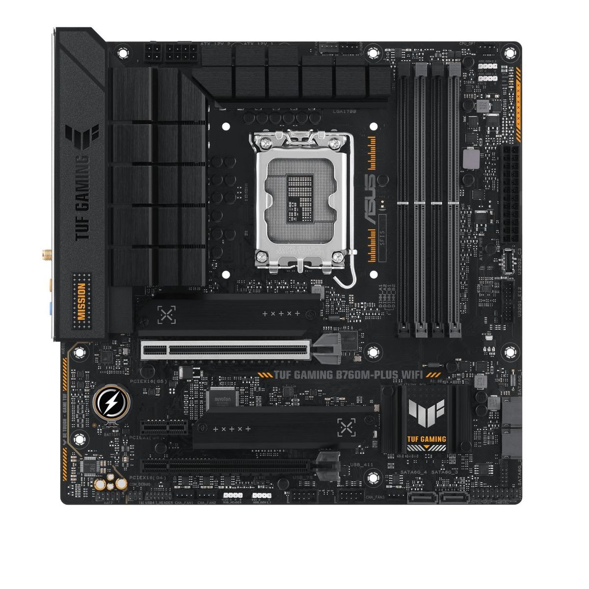 ASUS - Placa Madre Asus Intel TUF Gaming B760M-Plus Wifi II DDR5 LGA1700
