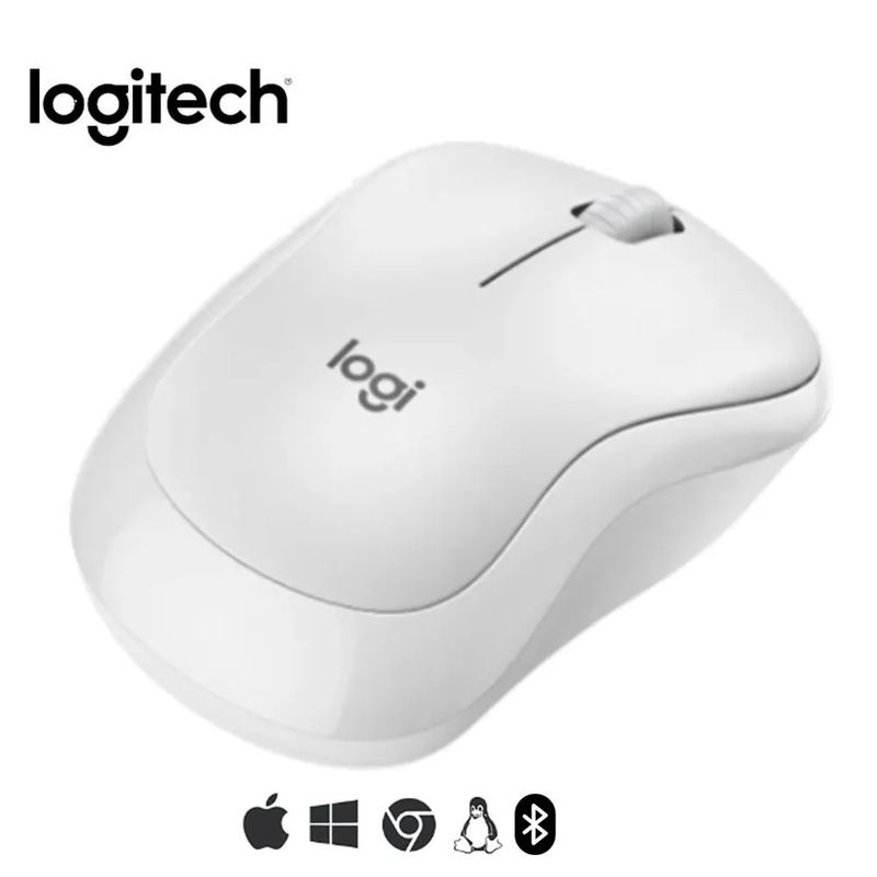 LOGITECH - MOUSE LOGITECH M240 SILENT WIRELESS BT WHITE