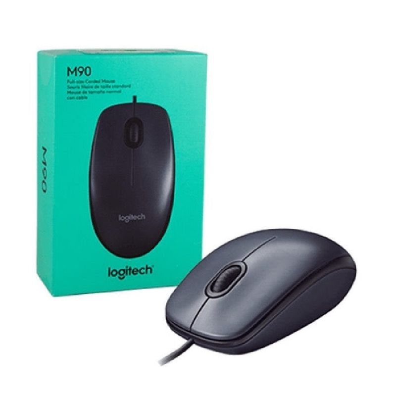 LOGITECH - Mouse LOGITECH M90 Negro USB
