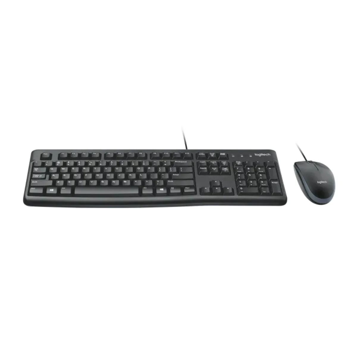 LOGITECH - Teclado y Mouse Logitech MK120 USB Negro