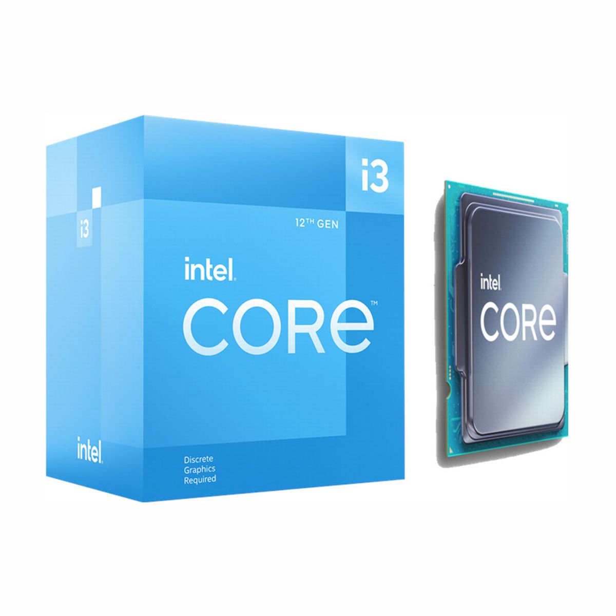 INTEL - Procesador Intel Core i3-12100F 3.3GHz 4.3GHz Turbo LGA 1700