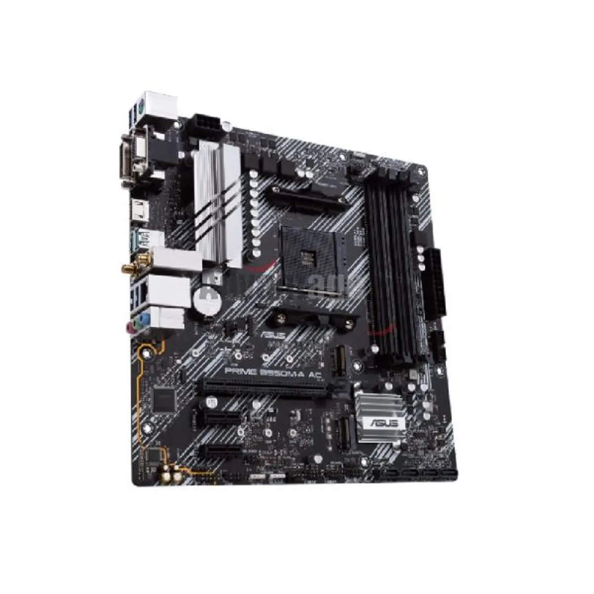 ASUS - Placa Madre Asus AMD Prime B550M-A AC DDR4 Wi-Fi AM4