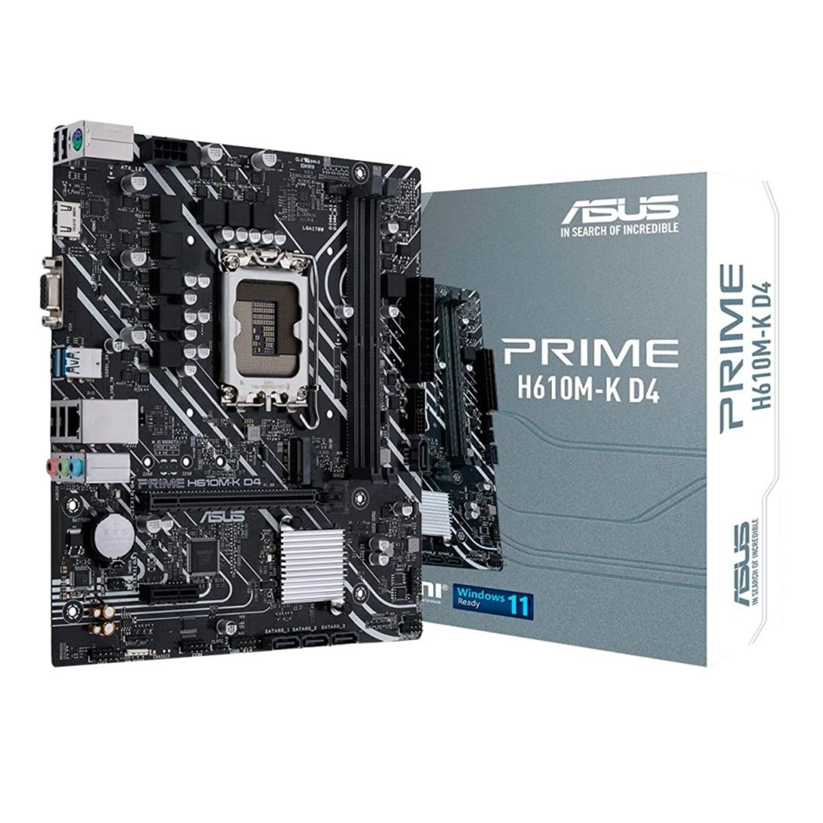ASUS - Placa Madre Asus Intel Prime H610M-K D4