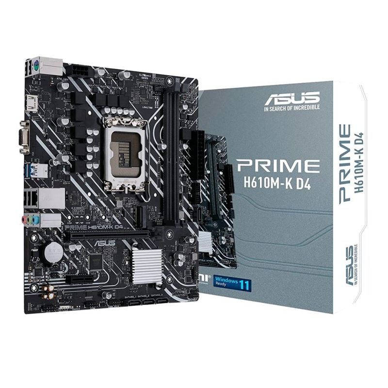 ASUS - Placa Madre Asus Intel Prime H610M-K D4