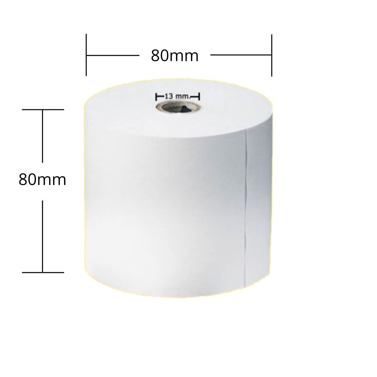 GRAFI PAPEL SA - Contometro Termico 80MMX80MTSX13 - 20 Rollos