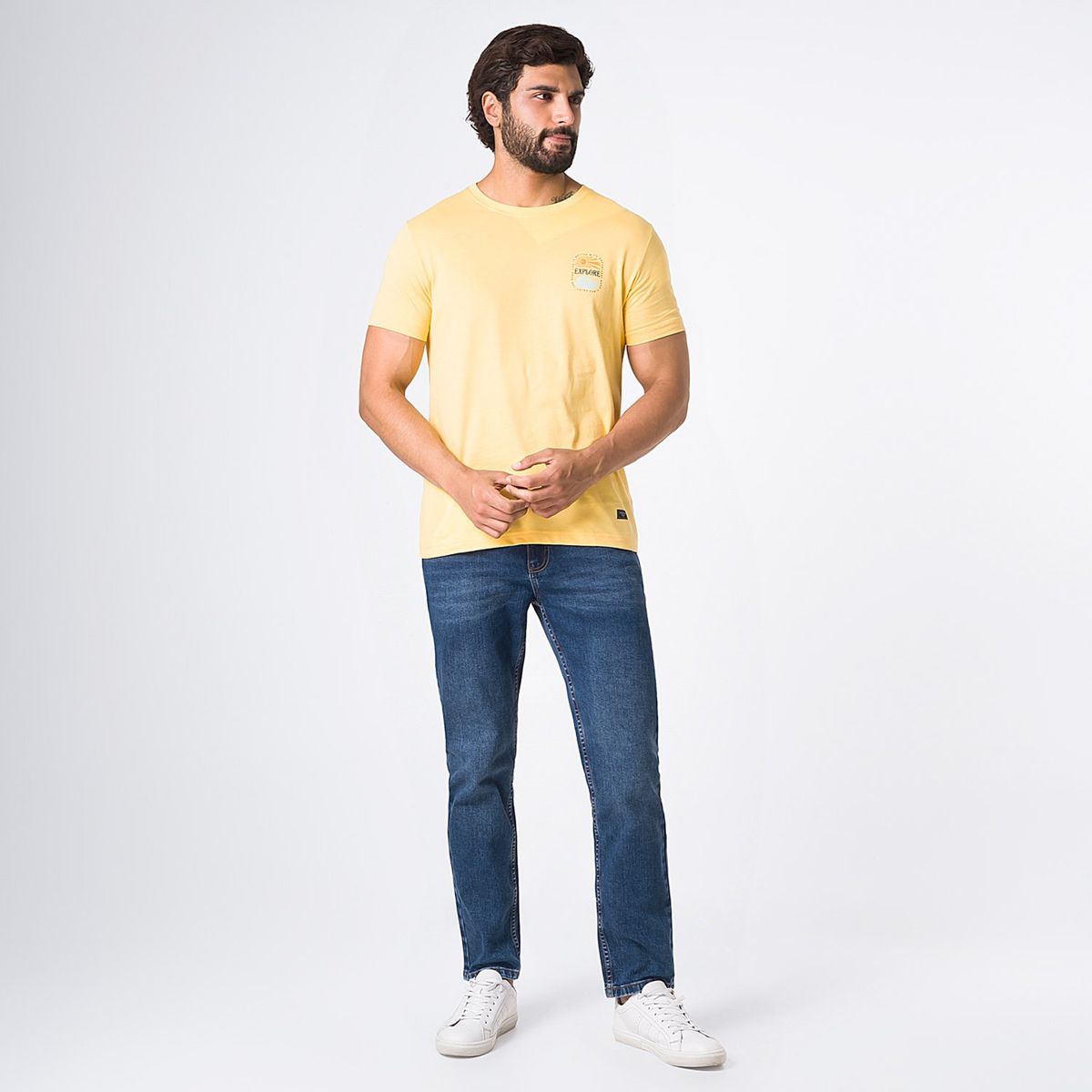 PIONIER - Pantalon Denim Stretch Beraht D Pionier