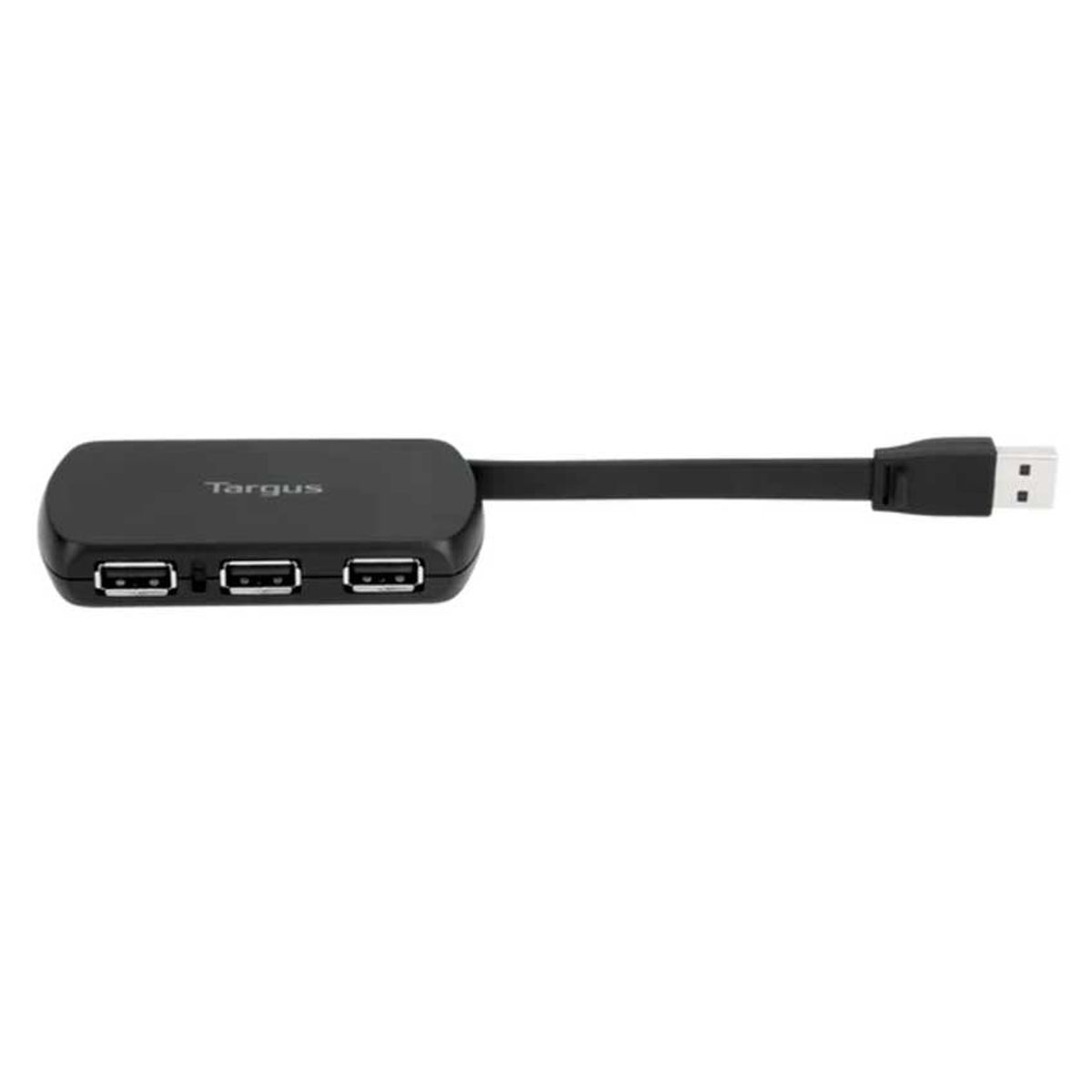 TARGUS - Targus Hub USB 4 Puertos USB-A 2.0 Negro para Conexión de Periféricos