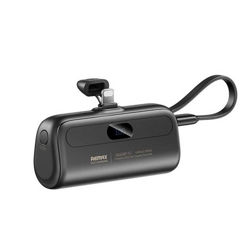 REMAX - CARGADOR PORTÁTIL REMAX 5000mAh 20W Tipo C NEGRO