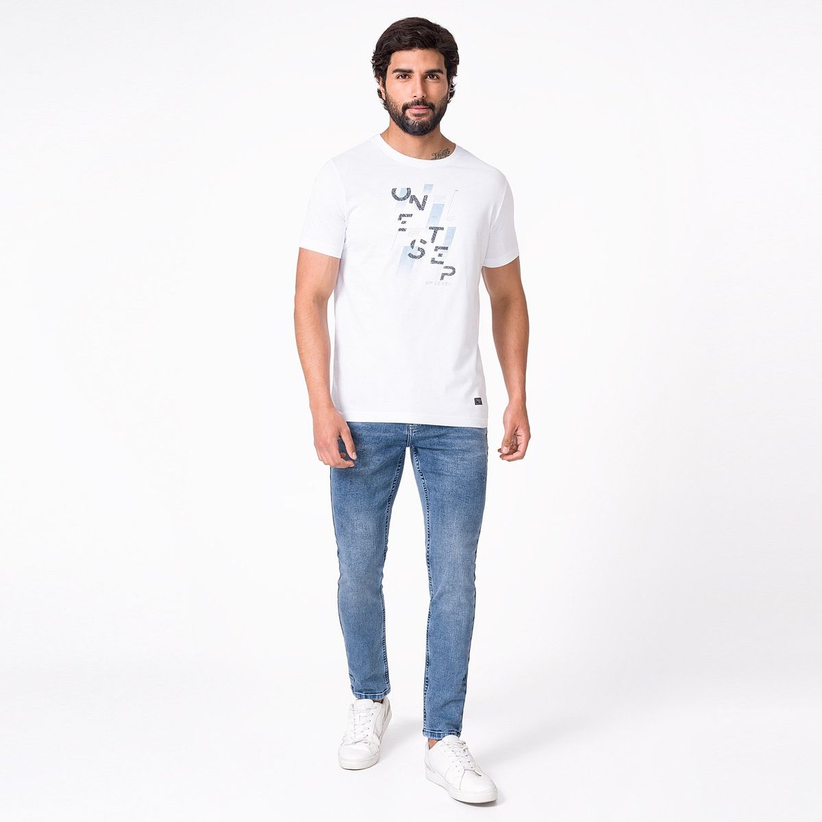 PIONIER - Pantalon Denim Stretch Eikke Pionier