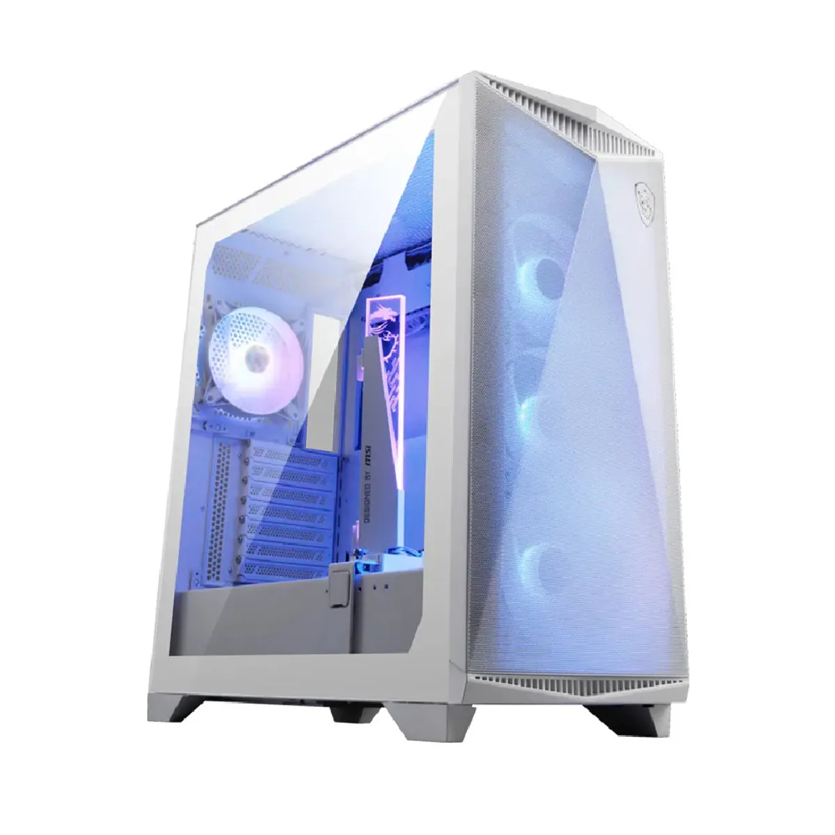 MSI - Case MSI ATX MPG Gungnir 300R Airflow Mid Tower SF Blanco White