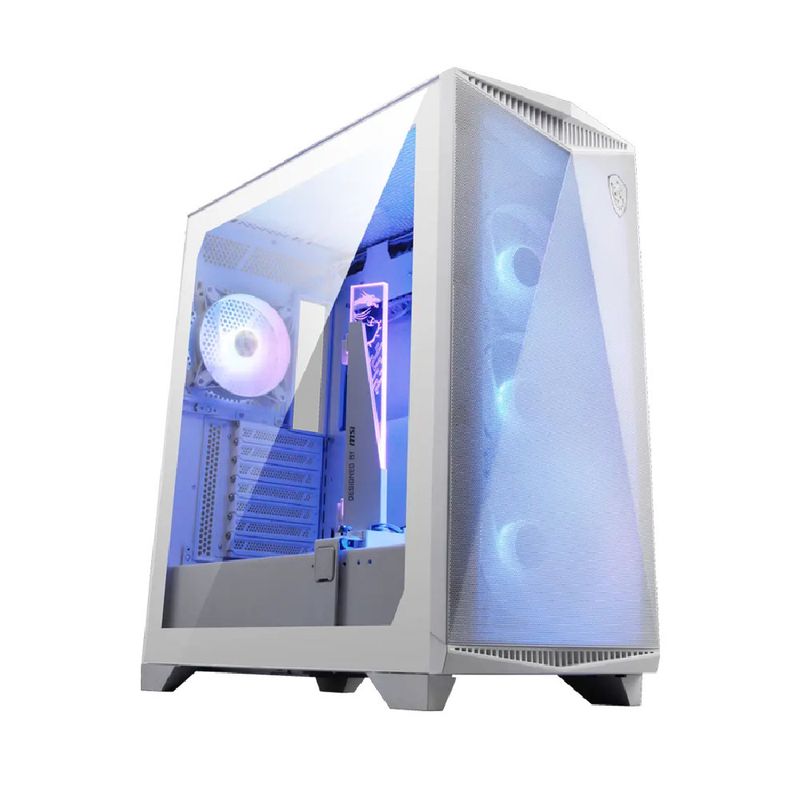 MSI - Case MSI ATX MPG Gungnir 300R Airflow Mid Tower SF Blanco White