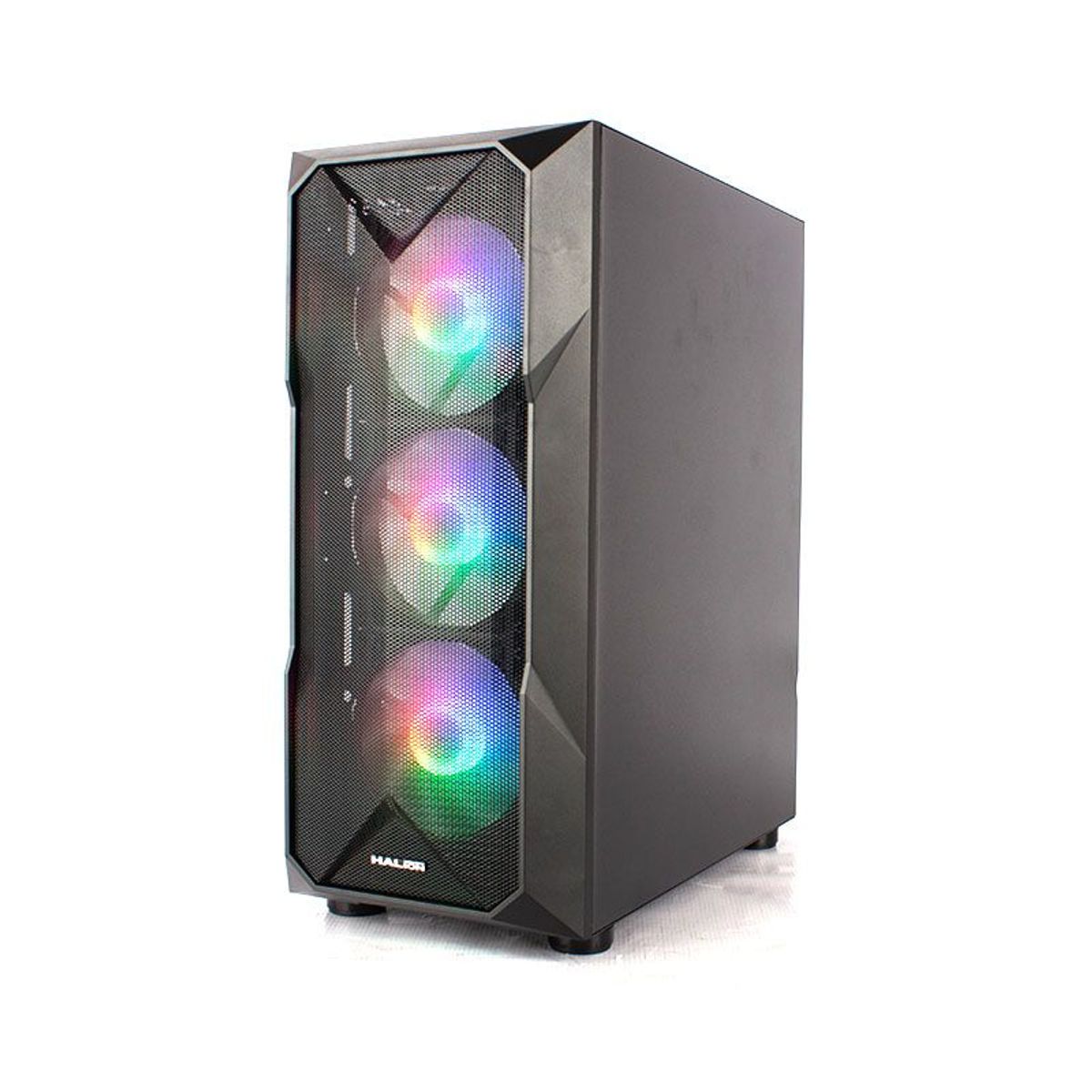 HALION - Case Halion Stuka CR11 Gamer 500W 4 Fan Rainbow VTemplado