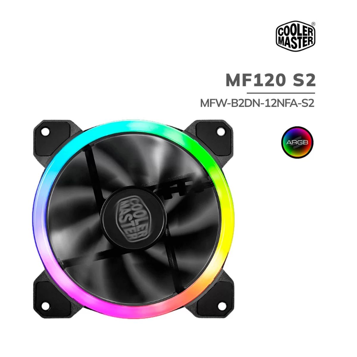 COOLER MASTER - Cooler Case Cooler Master MF120 S2 RGB