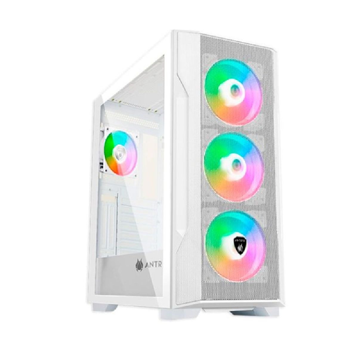 ANTRYX - Case  Antryx FX 710 blanco  ARGB Fan X4 S/F  USB TIPO-C