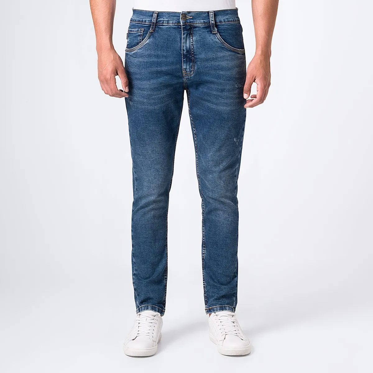 PIONIER - Pantalon Denim Stretch Gotze M Pionier