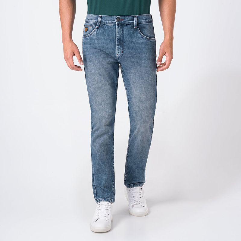 PIONIER - Pantalon Denim Stretch Hamysh Pionier