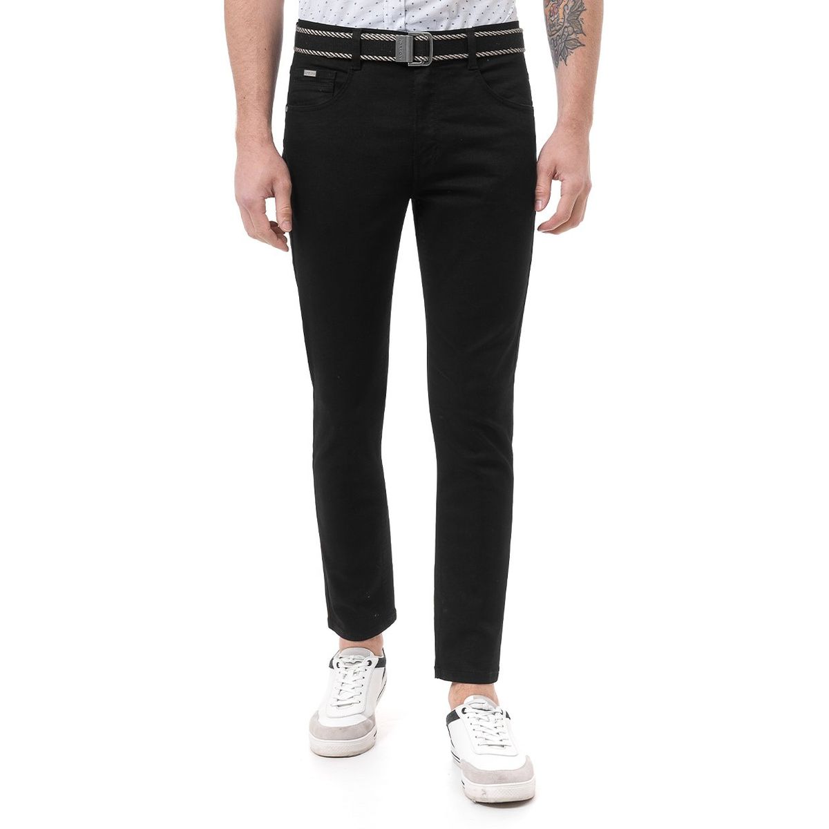 NORTON - Pantalon Moda Denim Stretch Huriem Hombre