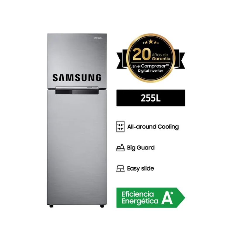 SAMSUNG - Refrigeradora Samsung RT25FARADS8PE No Frost 255L