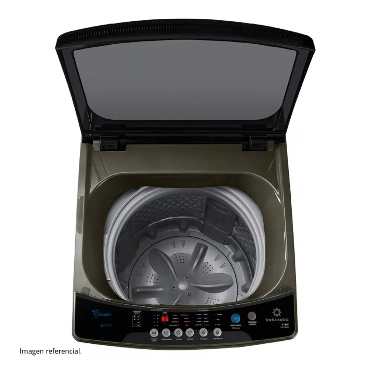 INDURAMA - Lavadora indurama 16KG Carga Superior LRI-16DTN