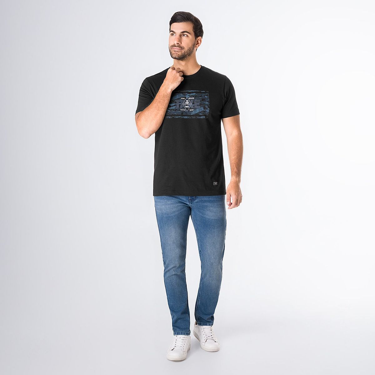 PIONIER - Pantalon Denim Stretch Karlh Pionier