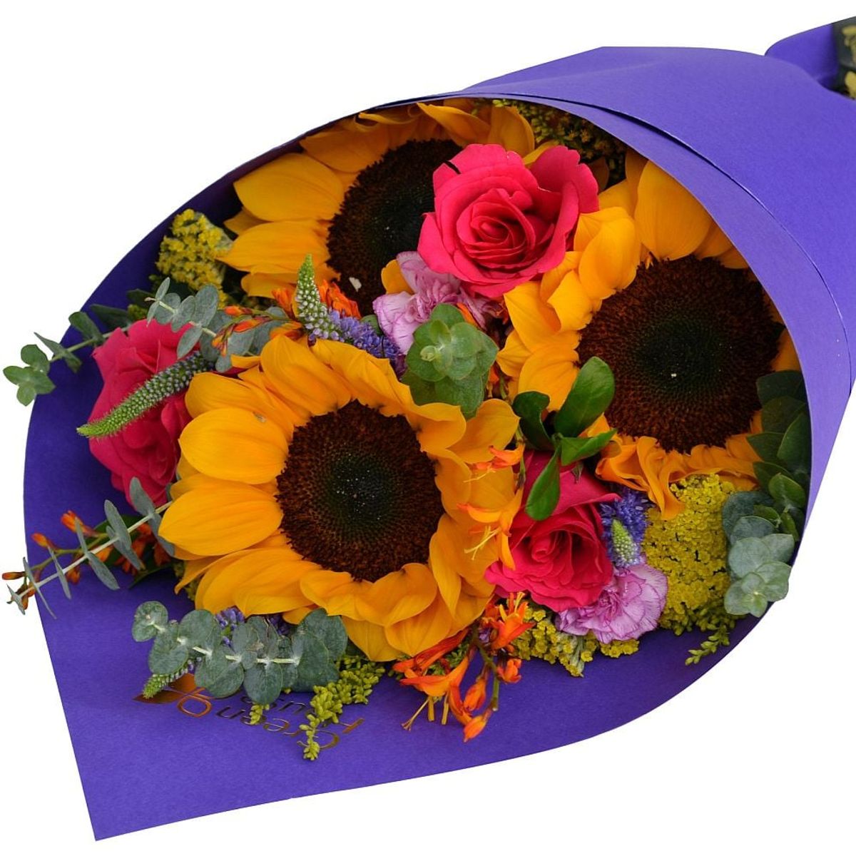 GREEN HOUSE FLORERIA - Ramo de Flores Morado Linea Colors