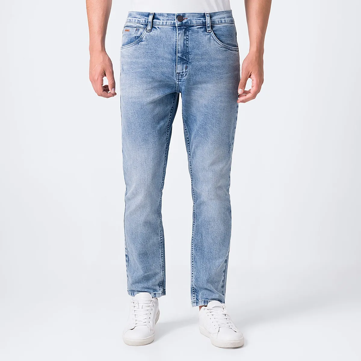 PIONIER - Pantalon Denim Stretch Kupher Pionier