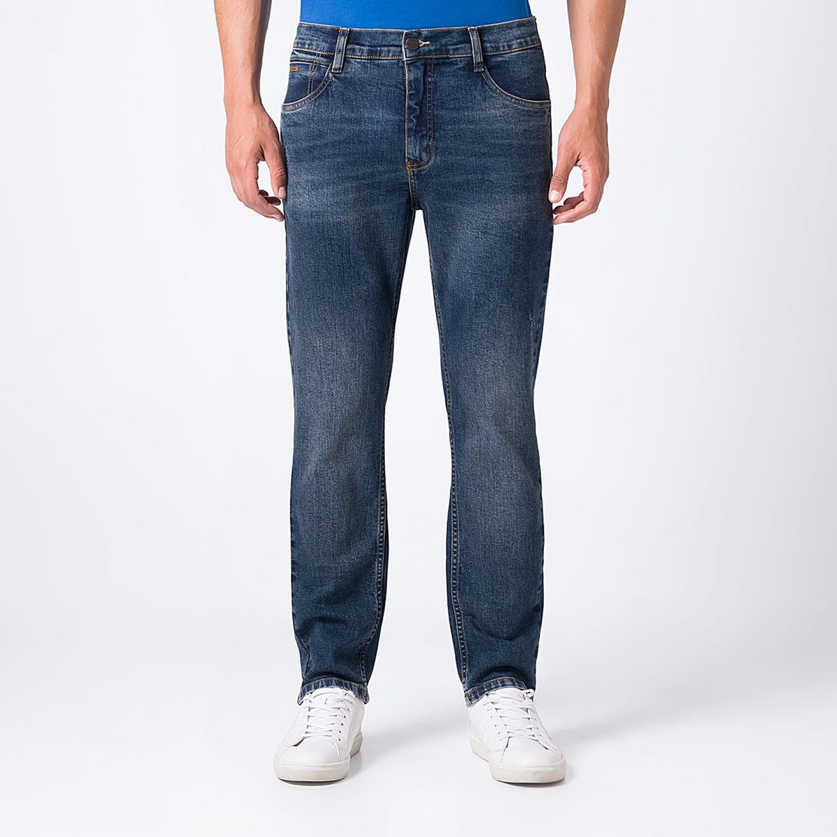 PIONIER - Pantalon Denim Stretch Kupher Pionier