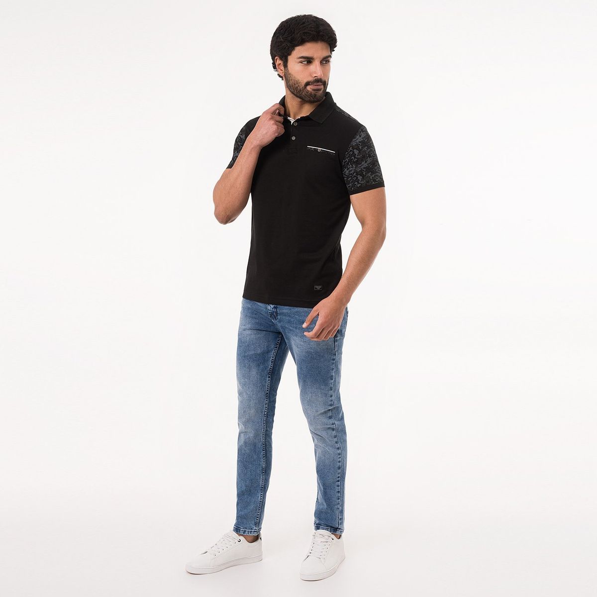 PIONIER - Pantalon Denim Stretch Lenoh Pionier