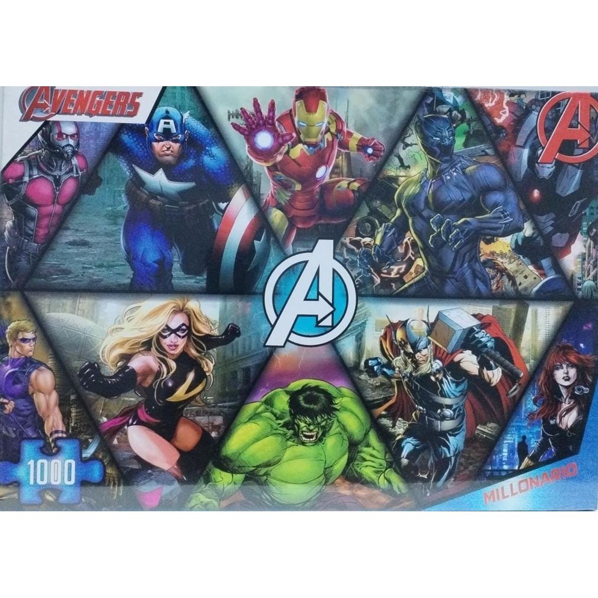 GENERICO - ROMPECABEZAS O PUZZLE AVENGERS  1000 PIEZAS