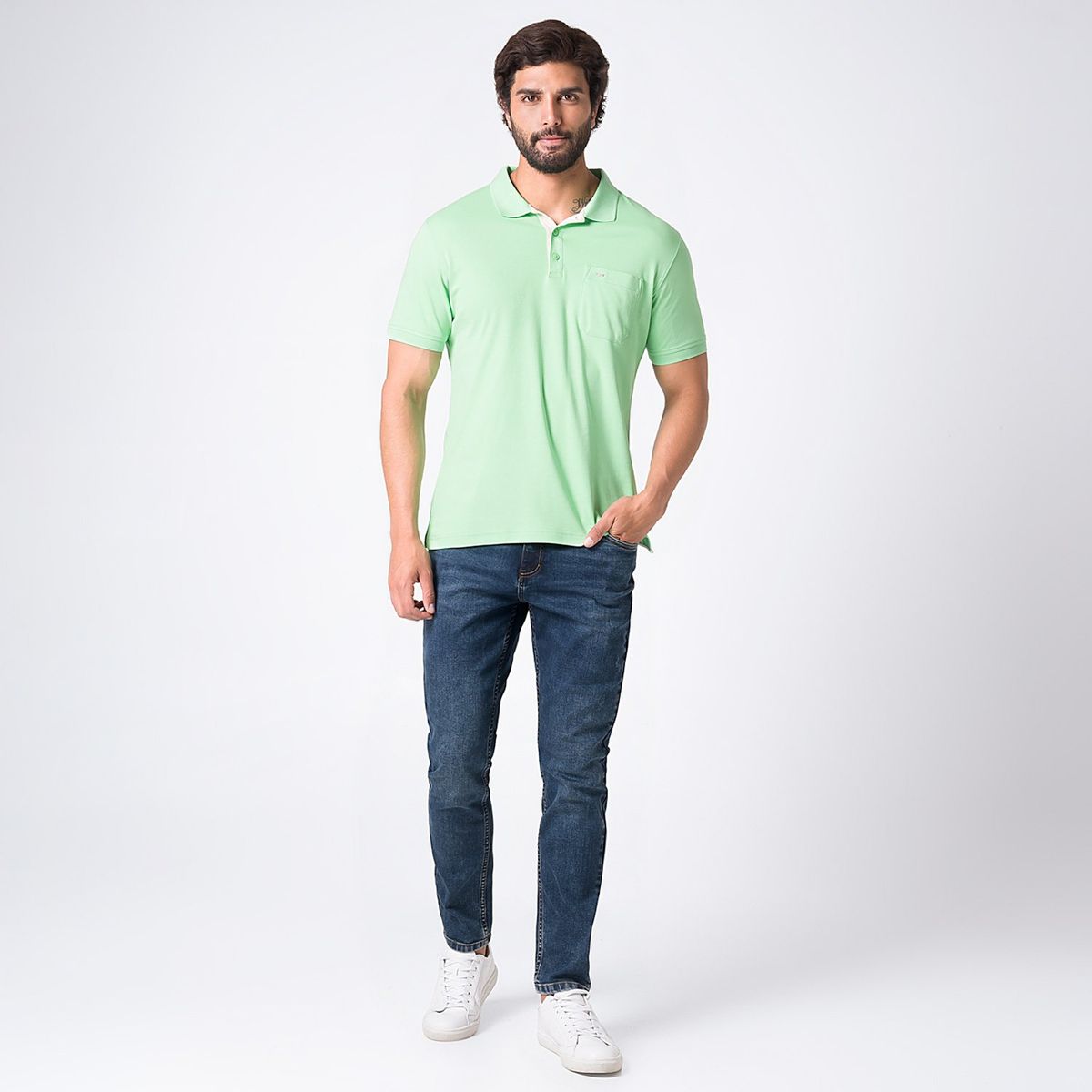 PIONIER - Pantalon Denim Stretch Sukru Pionier