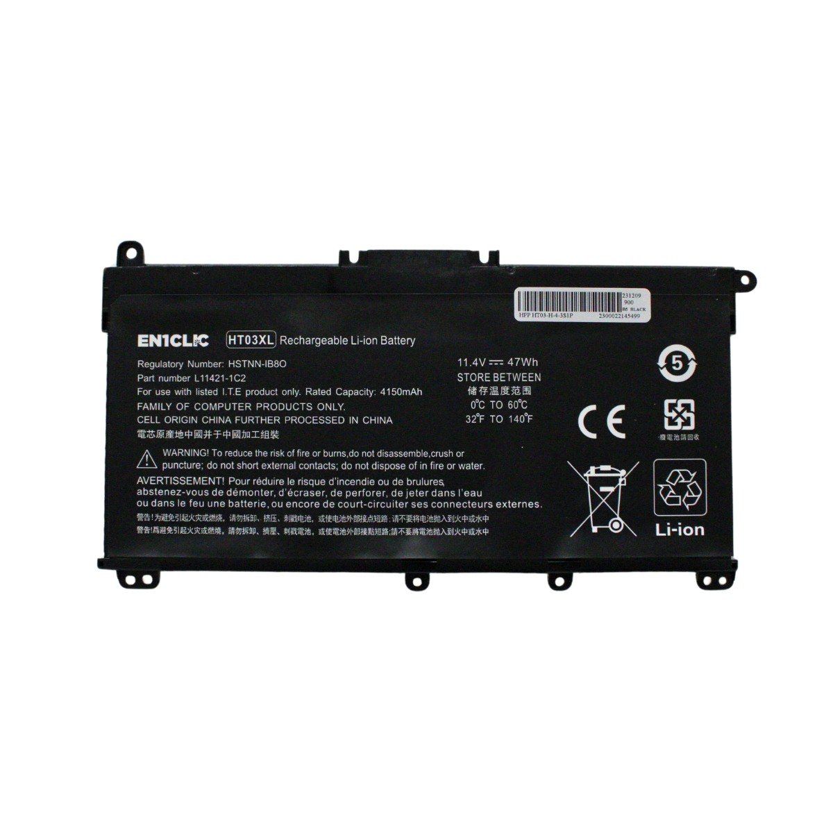 HP - Batería Para Laptop Hp HT03XL 15-DA Capacidad Real