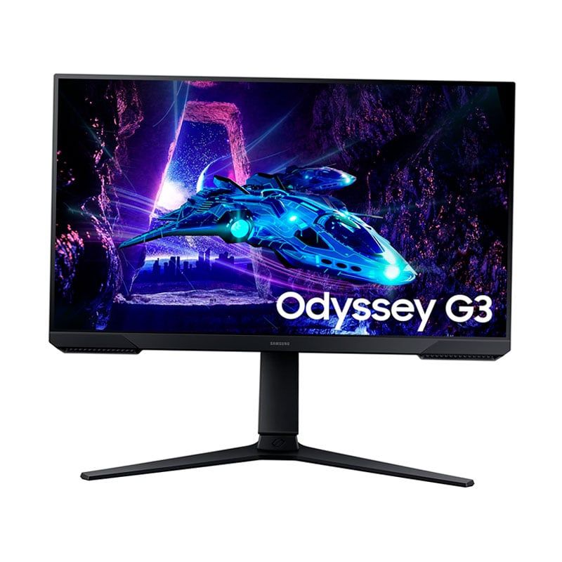 SAMSUNG - Monitor plano gaming SAMSUNG Odyssey G3 24 FHD VA LS24DG300ELXPE