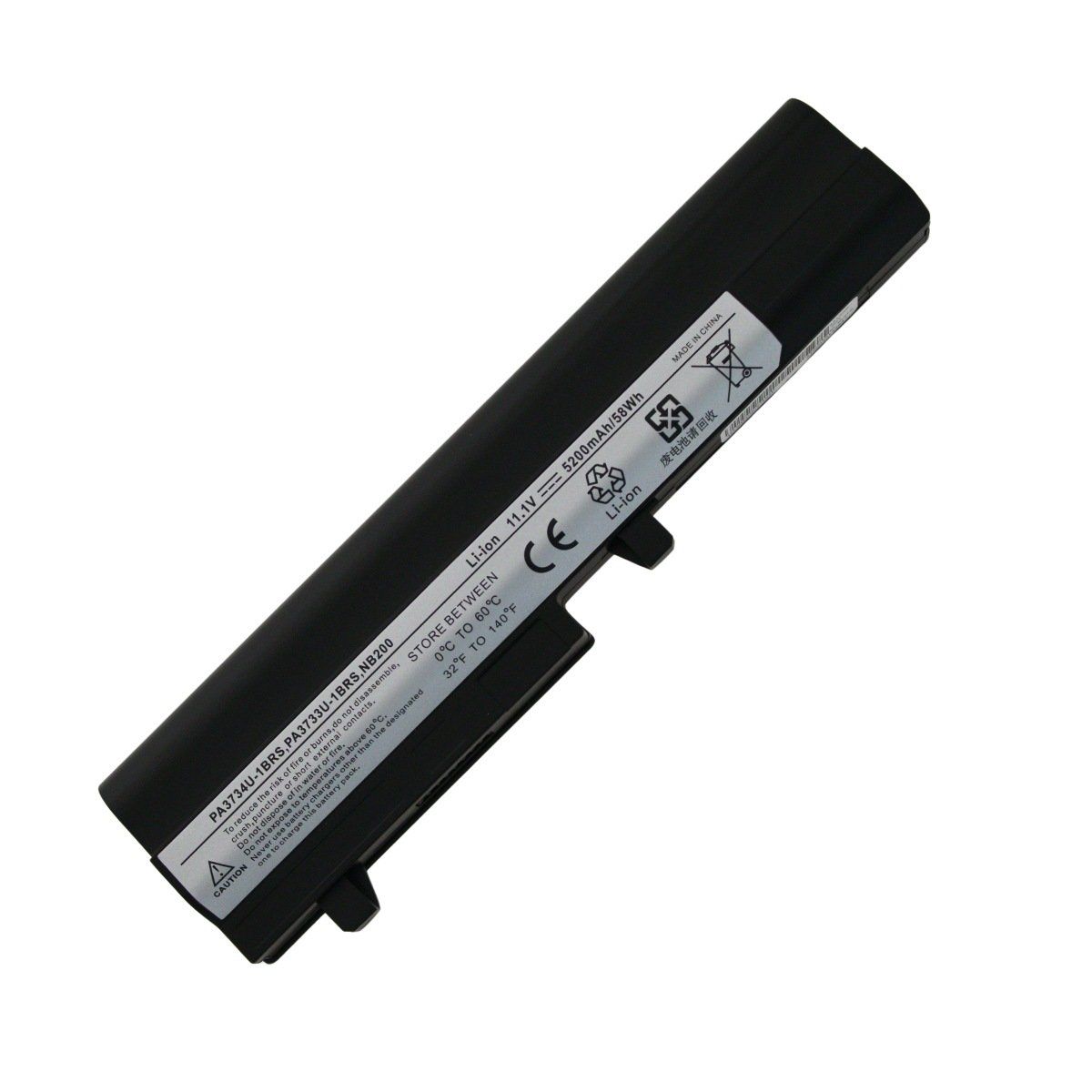 TOSHIBA - Batería Para Laptop Toshiba PA3734 NB200 Capacidad Real