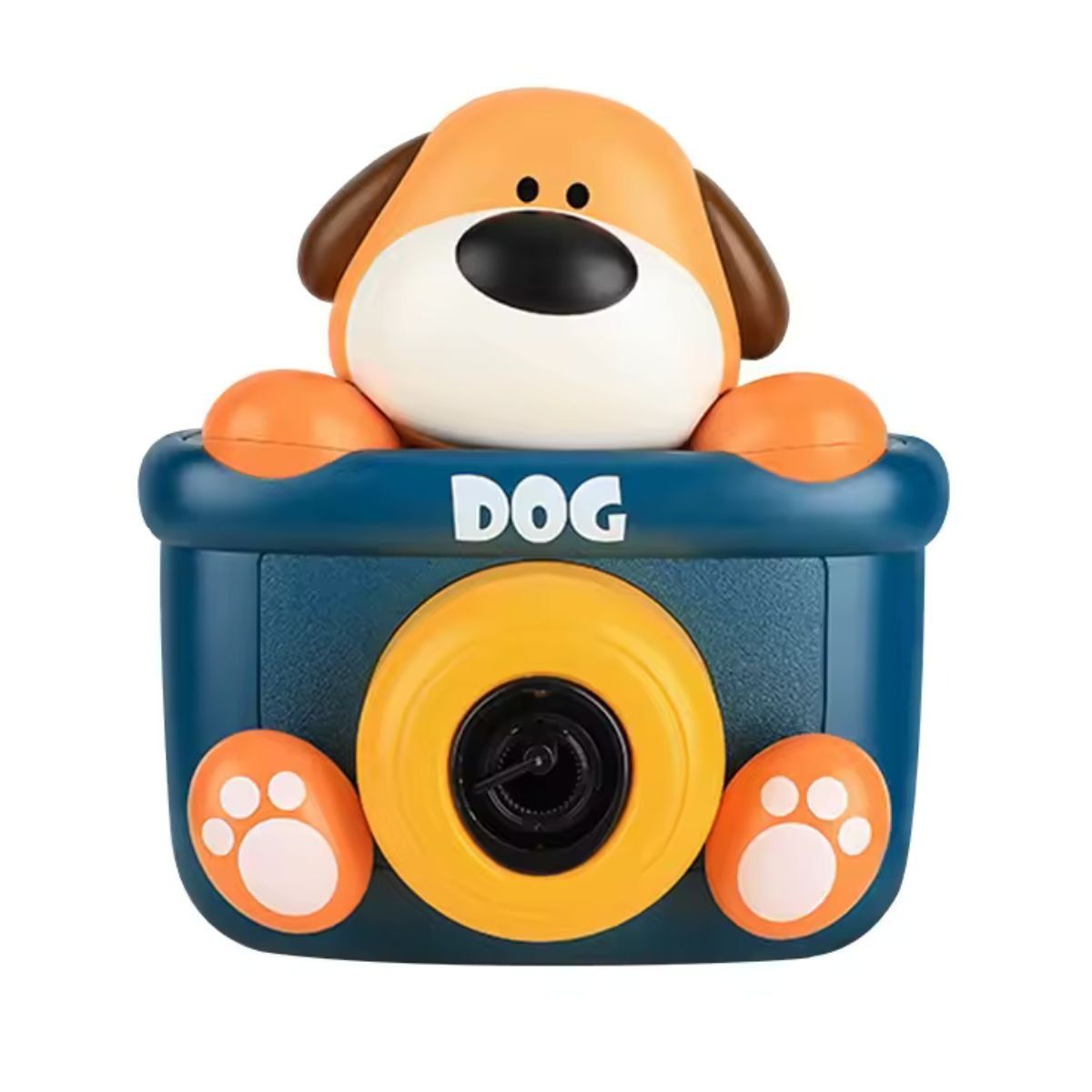 GENERICO - Camara De Burbujas Dog Con Luces Y Sonido Juguete Para Niños