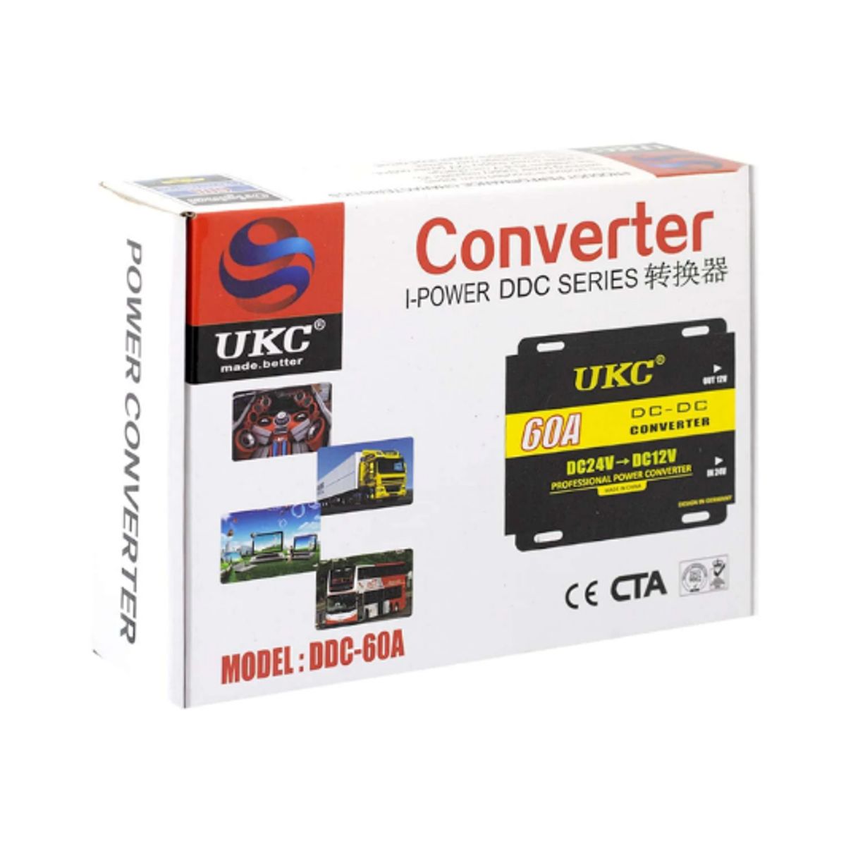 GENERICO - Reductor de Voltaje DC 24V a 12V 60A DDC-60A UKC