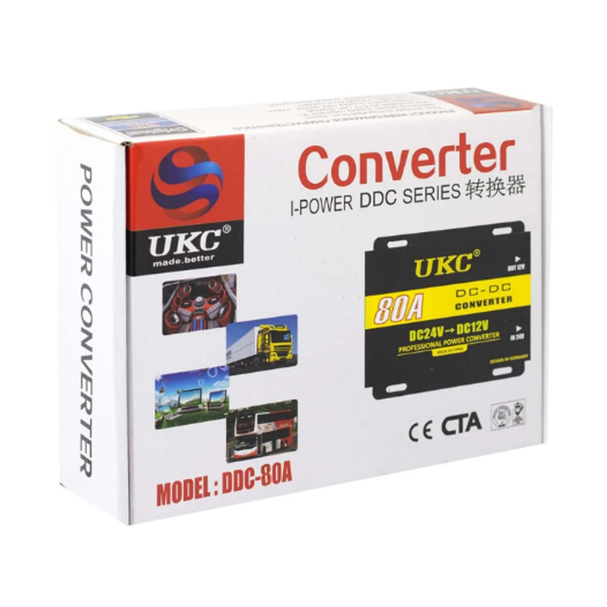 GENERICO - Reductor de Voltaje DC 24V a 12V 80A DDC-80A UKC