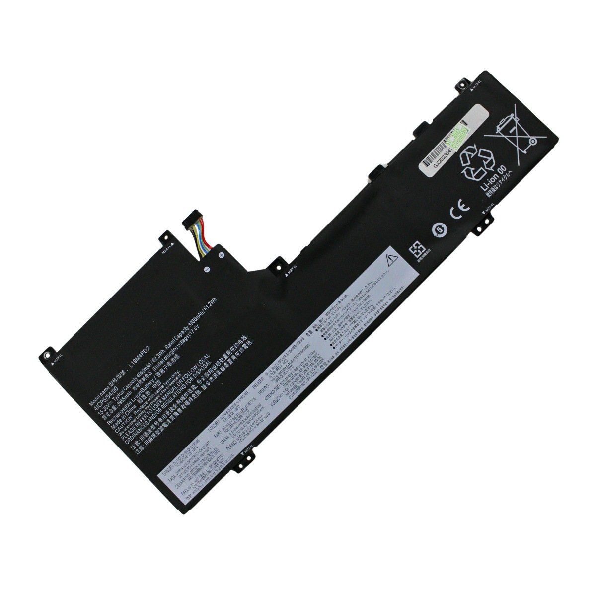 LENOVO - Batería Para Laptop Lenovo L19L4PD2 Yoga S740 Cap Real