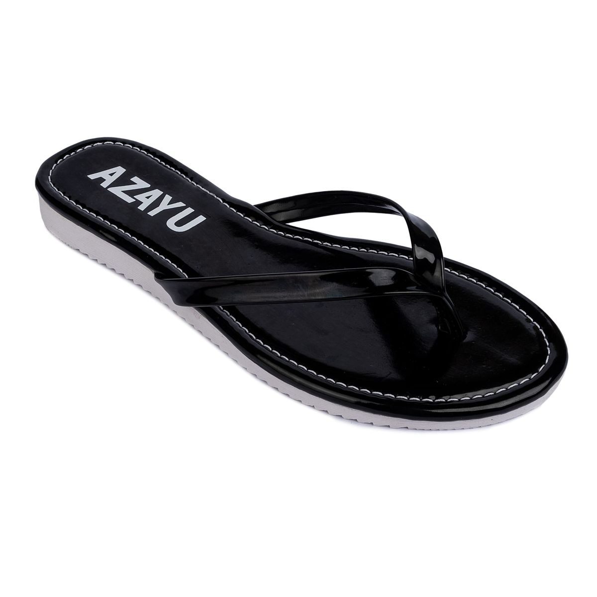 GENERICO - Sandalia Flat Azayu Negra