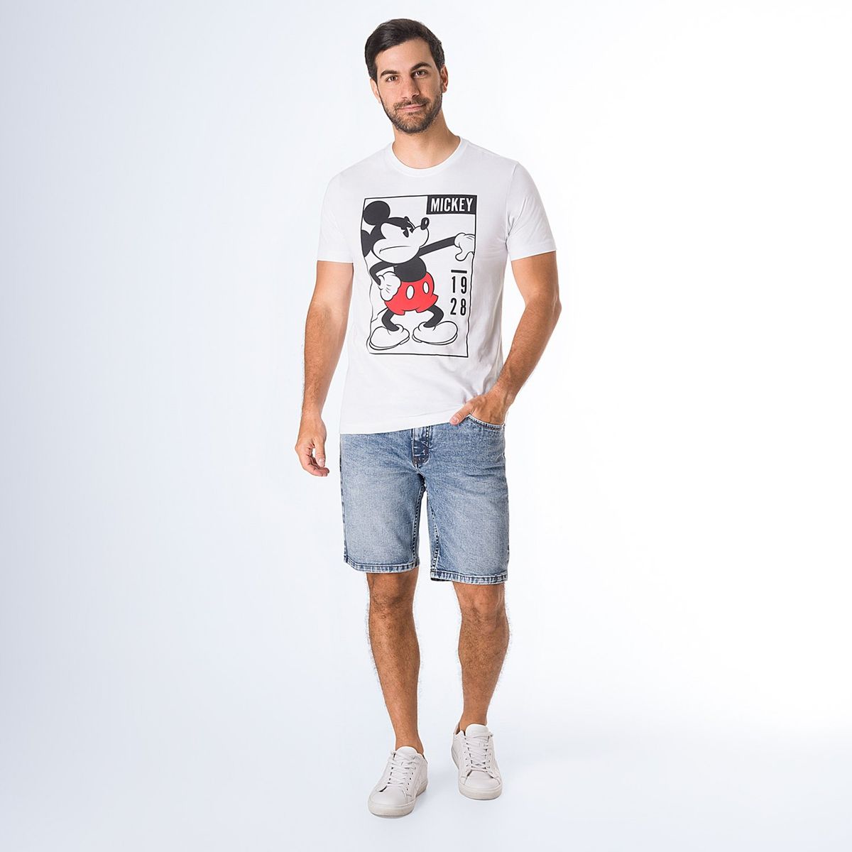 PIONIER - Bermuda Denim Stretch Xandder Pionier